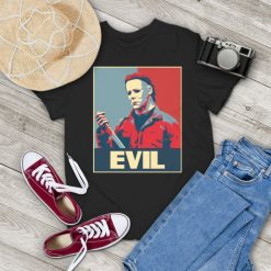 Evil Michael Horror Character Halloween Hope Vintage T-Shirt