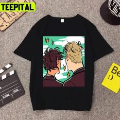 Fan Art Heartstopper Nick & Charlie Unisex T-Shirt