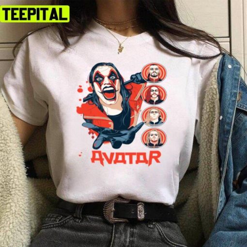 Fan Art High Quality Avatar Rock Band Vintage Unisex T-Shirt