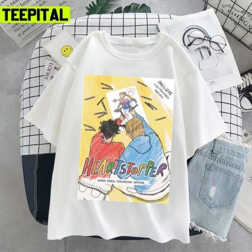 Fan Drawing Heartstopper Lgbtq+ Supporters Unisex T-Shirt