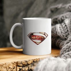 Father’s Day Dad Superman Ceramic Coffee Mug