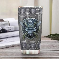 Firefighter Metal Stainless Steel Cup