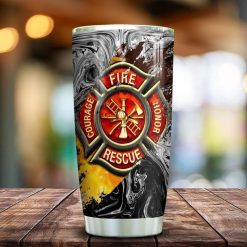 Firefighter Symbol Stainless Steel Cup