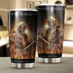 Firefighters Courage Stainless Steel Cup