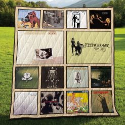 Fleetwood Mac Albums Quilt Blanket