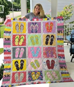 Flip Flop Collection Quilt Blanket