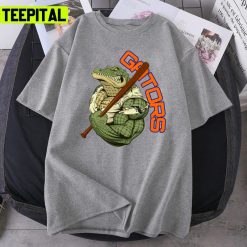 Florida Crocodile Baseball Funny Art Unisex T-Shirt