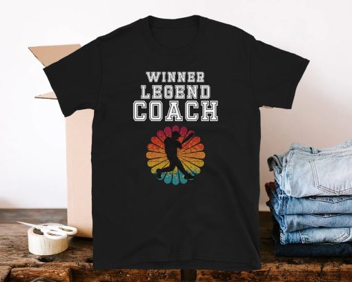 Flying Coaching Legend Front Baseball Print Shirt