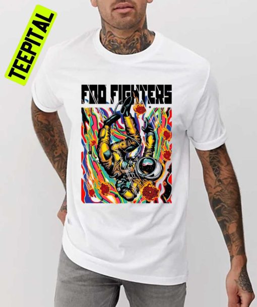 Foo Fighter Rock Band Art Unisex T-Shirt