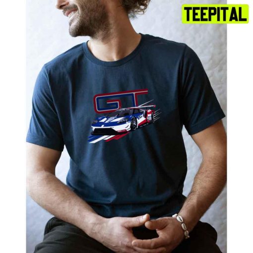 Ford Gt Imsa Gtlm Race Car Unisex T-Shirt