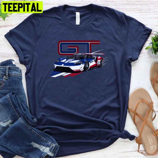 Ford Gt Imsa Gtlm Race Car Unisex T-Shirt