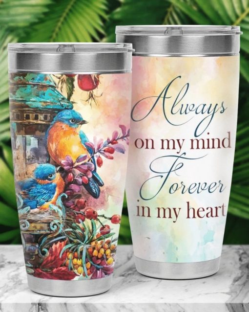 Forever In My Heart Colors Stainless Steel Cup