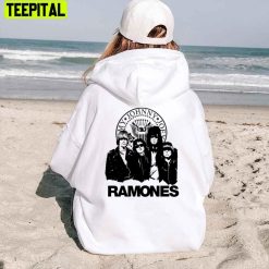 Four Man Stylish Chiffon Top Ramones Unisex Hoodie