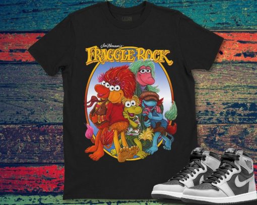 Fraggle Rock The Muppets Group Hug Disney Unisex Gift T-Shirt