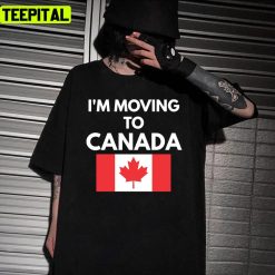 Free Speech I’m Moving To Canada Design Unisex T-Shirt