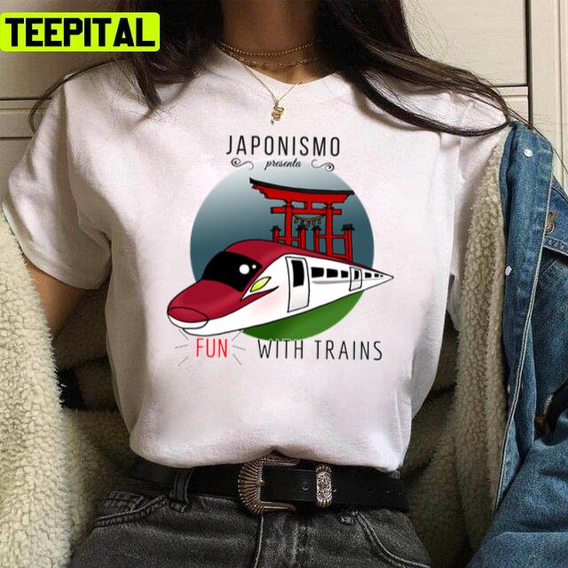 Fun E6 Train Spotters Illustration Unisex T-Shirt