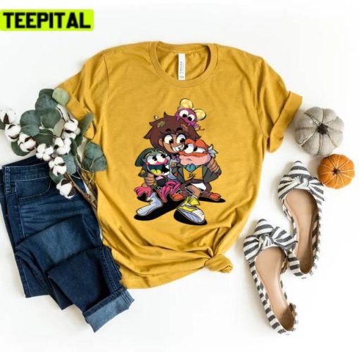 Funny Animation Ya Like Toons Amphibia Unisex T-Shirt