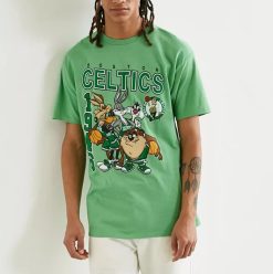 Funny Cartoon Style Boston Celtics Basketball Unisex T-Shirt