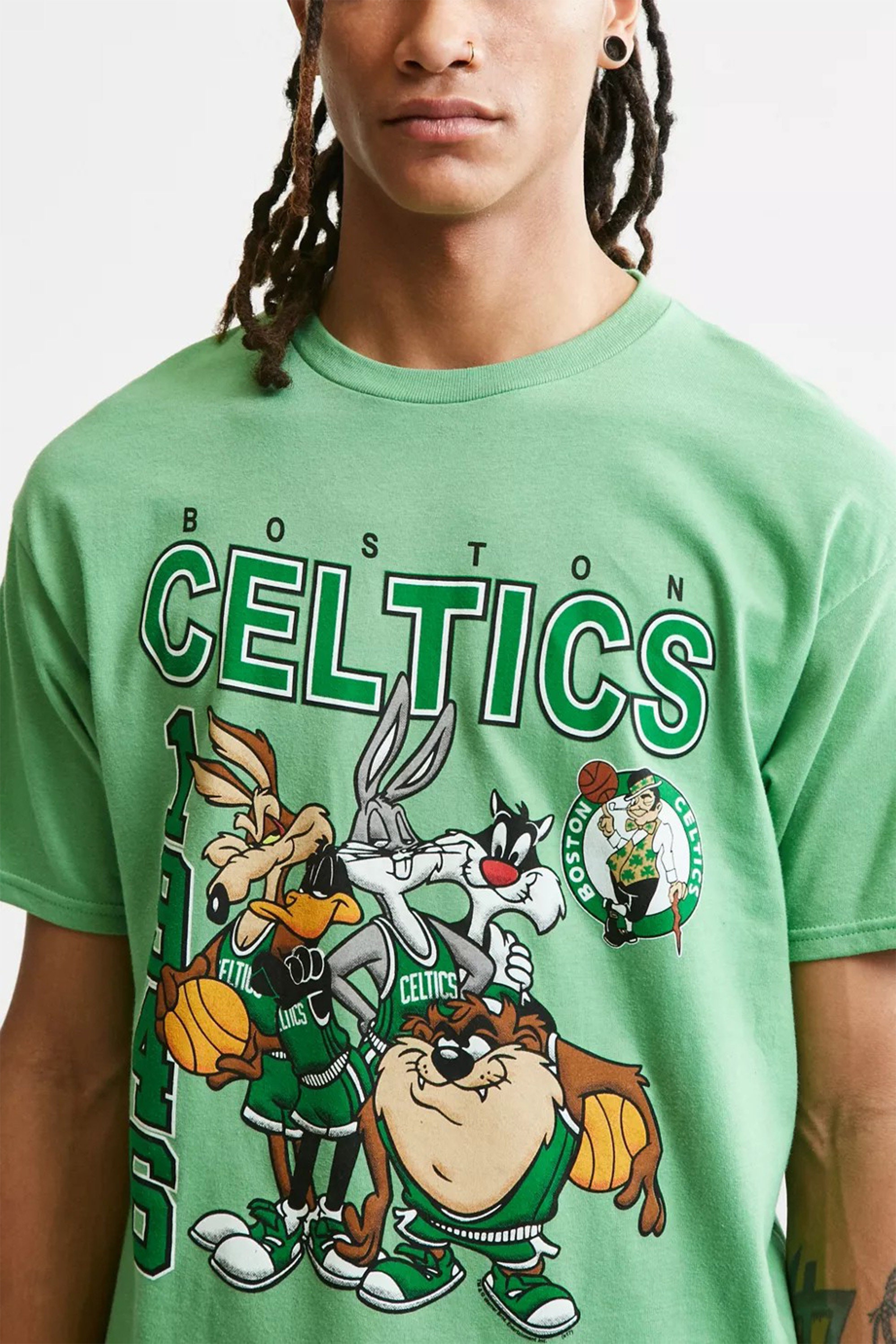Funny Cartoon Style Boston Celtics Basketball Unisex T-Shirt