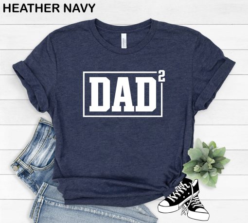 Funny Dad Of 2 Kids Happy Father’s Day Unisex T-Shirt