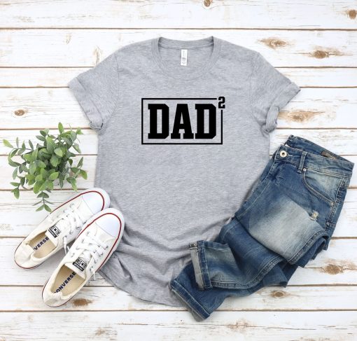 Funny Dad Of 2 Kids Happy Father’s Day Unisex T-Shirt