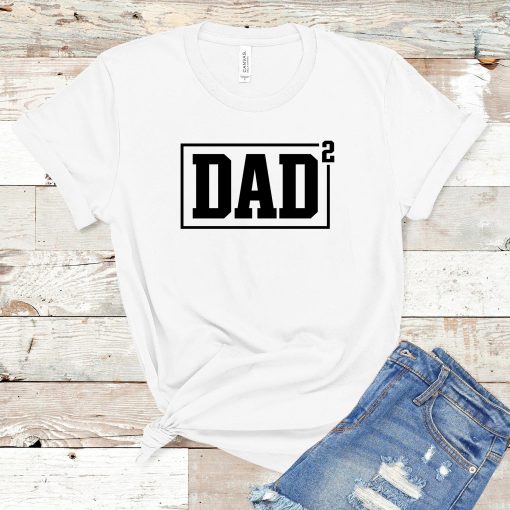 Funny Dad Of 2 Kids Happy Father’s Day Unisex T-Shirt