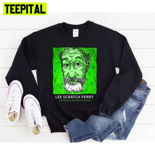 Funny Green Style Lee Scratch Perry The Upsetter Unisex T-Shirt