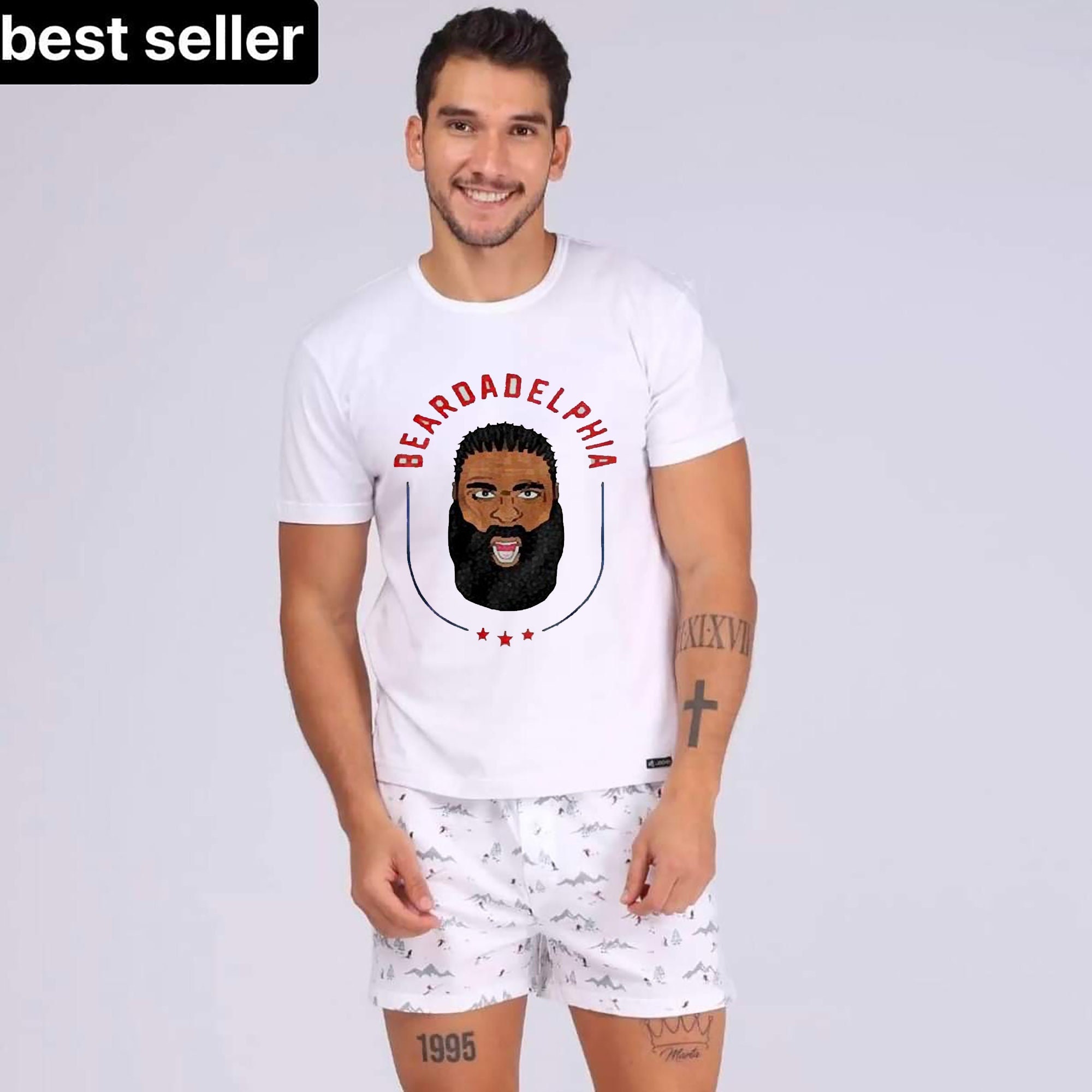 Funny Style James Harden Philadelphia 76ers NBA Basketball Unisex T-Shirt