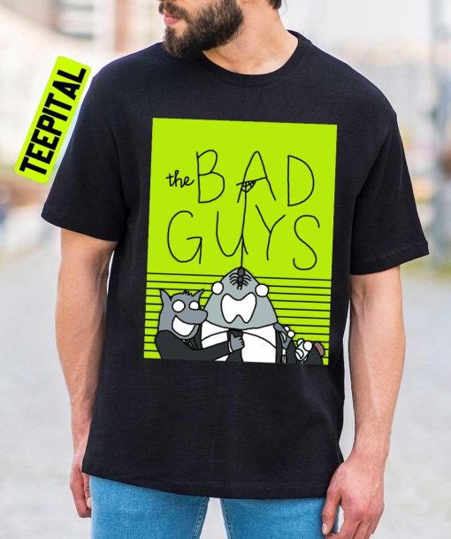 Funny The Bad Guys Cartoon 2022 Unisex T-Shirt