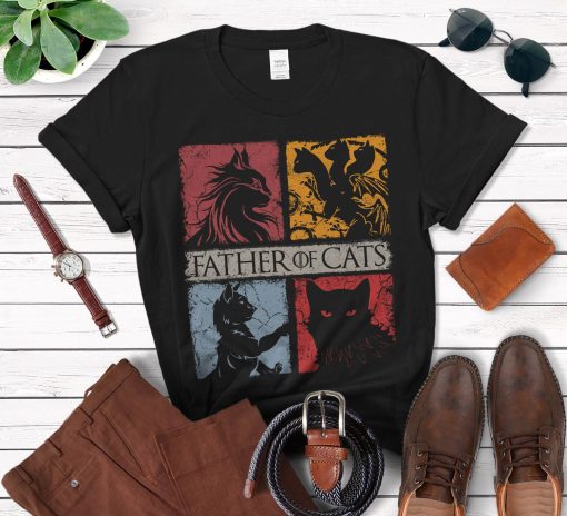 Game Of Thrones Father Of Cats Happy Father’s Day Unisex T-Shirt