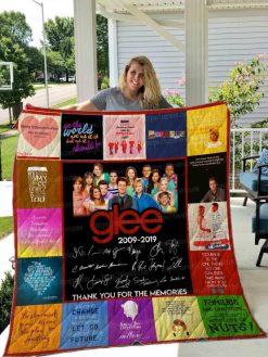 Glee Tv Series Quilt Blanket