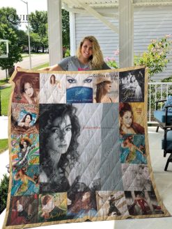 Gloria Estefan Albums Quilt Blanket