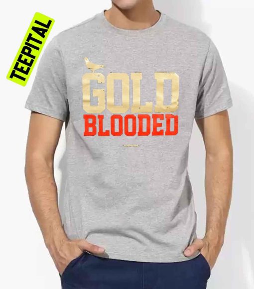 Gold Blooded Unisex T-Shirt