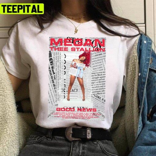 Good News Megan Thee Stallion Album Design Unisex T-Shirt