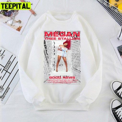 Good News Megan Thee Stallion Album Design Unisex T-Shirt