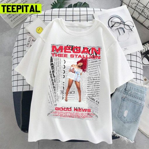 Good News Megan Thee Stallion Album Design Unisex T-Shirt