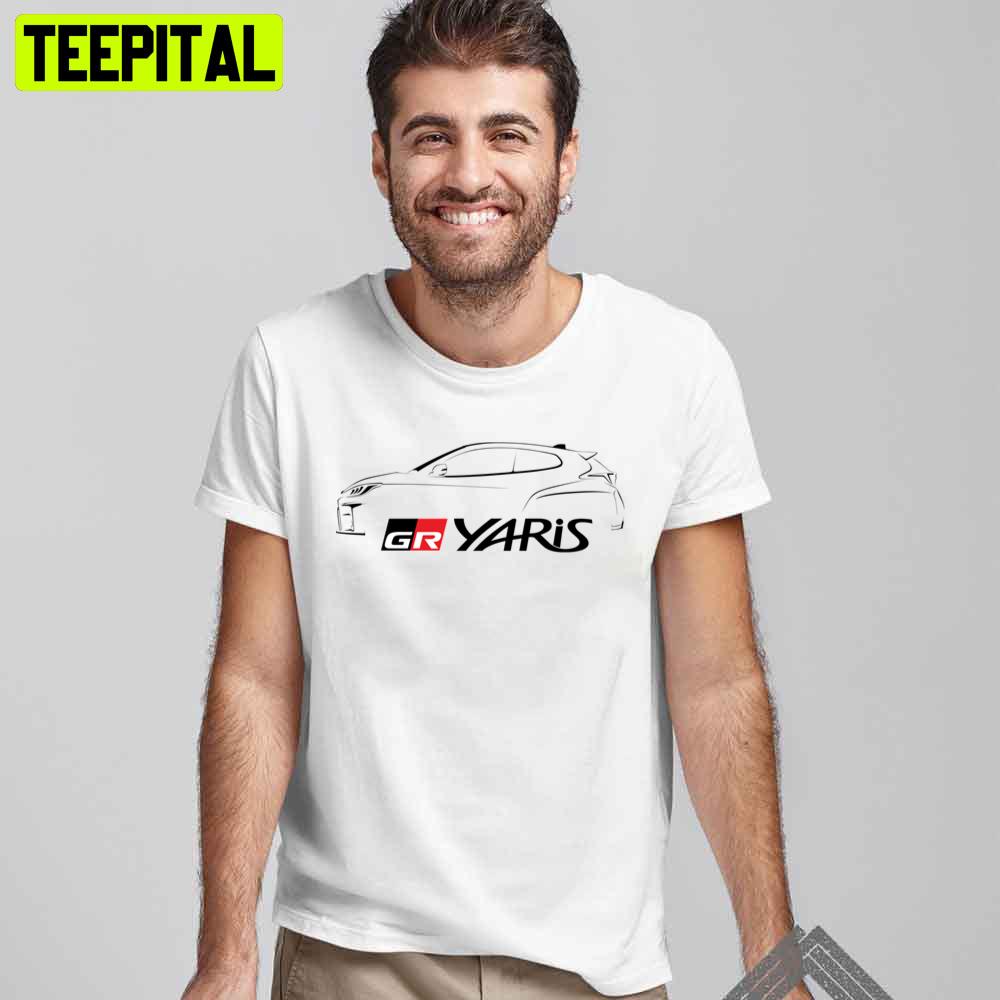 Gr Yaris Silhouette Black Unisex T-Shirt – Teepital – Everyday New ...