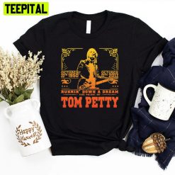 Gradient Vintage Tom Petty Music Legends Unisex T-Shirt