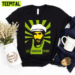 Green Retro Lee Perry Unisex T-Shirt