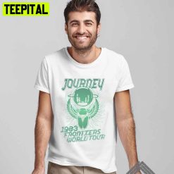 Green Style 1983 Frontiers World Tour Journey Band Unisex T-Shirt