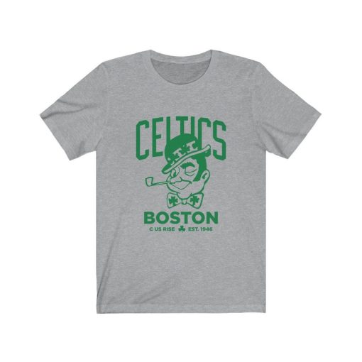 Green Style C Us Rise Est 1946 Boston Celtics Basketball Unisex T-Shirt