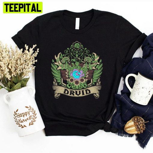 Green Style Druid Elite Game Unisex T-Shirt