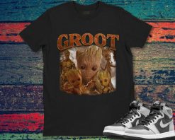 Groot Poster Marvel Avenger Funny Unisex Gift T-Shirt