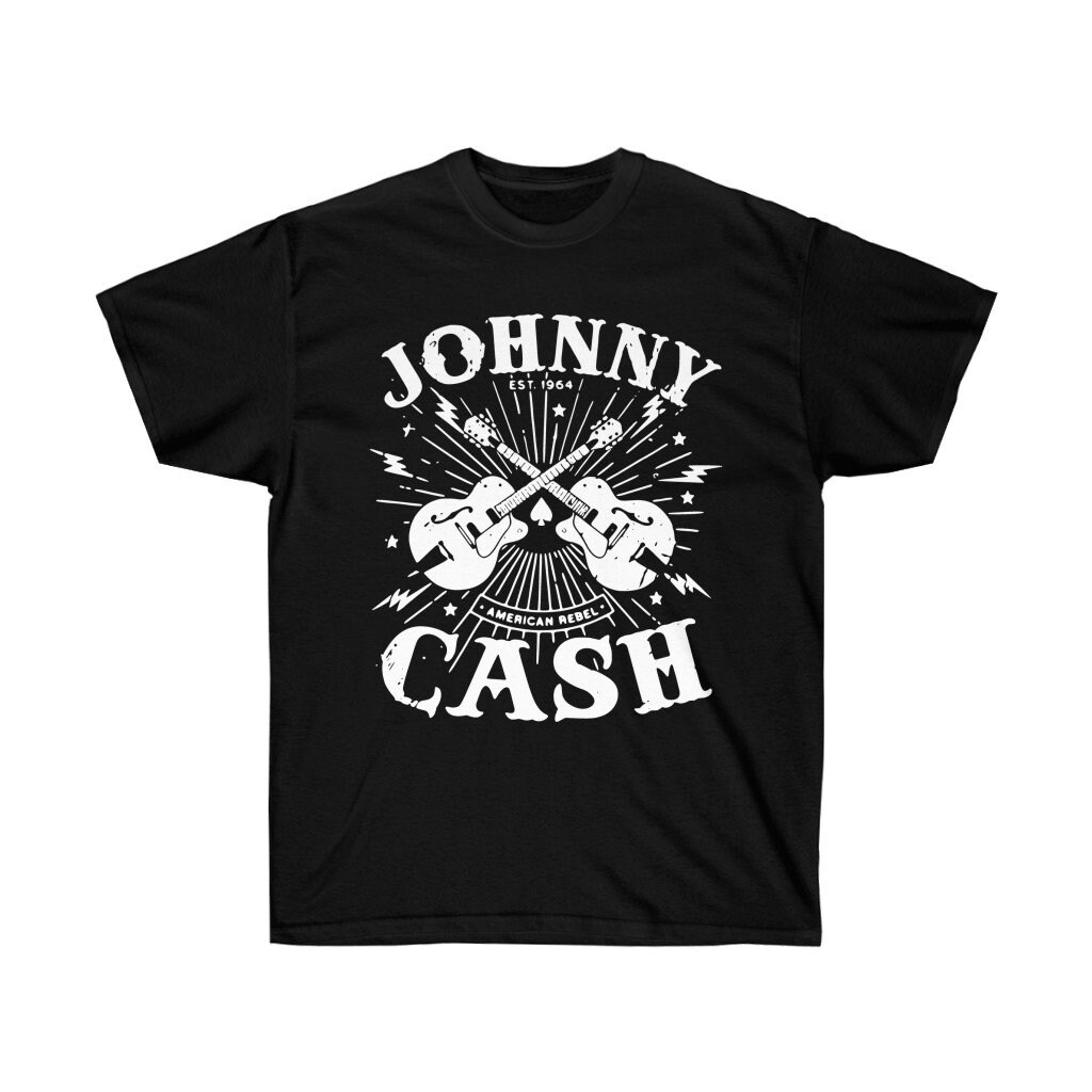 Guitars With Johnny Cash Unisex T-Shirt