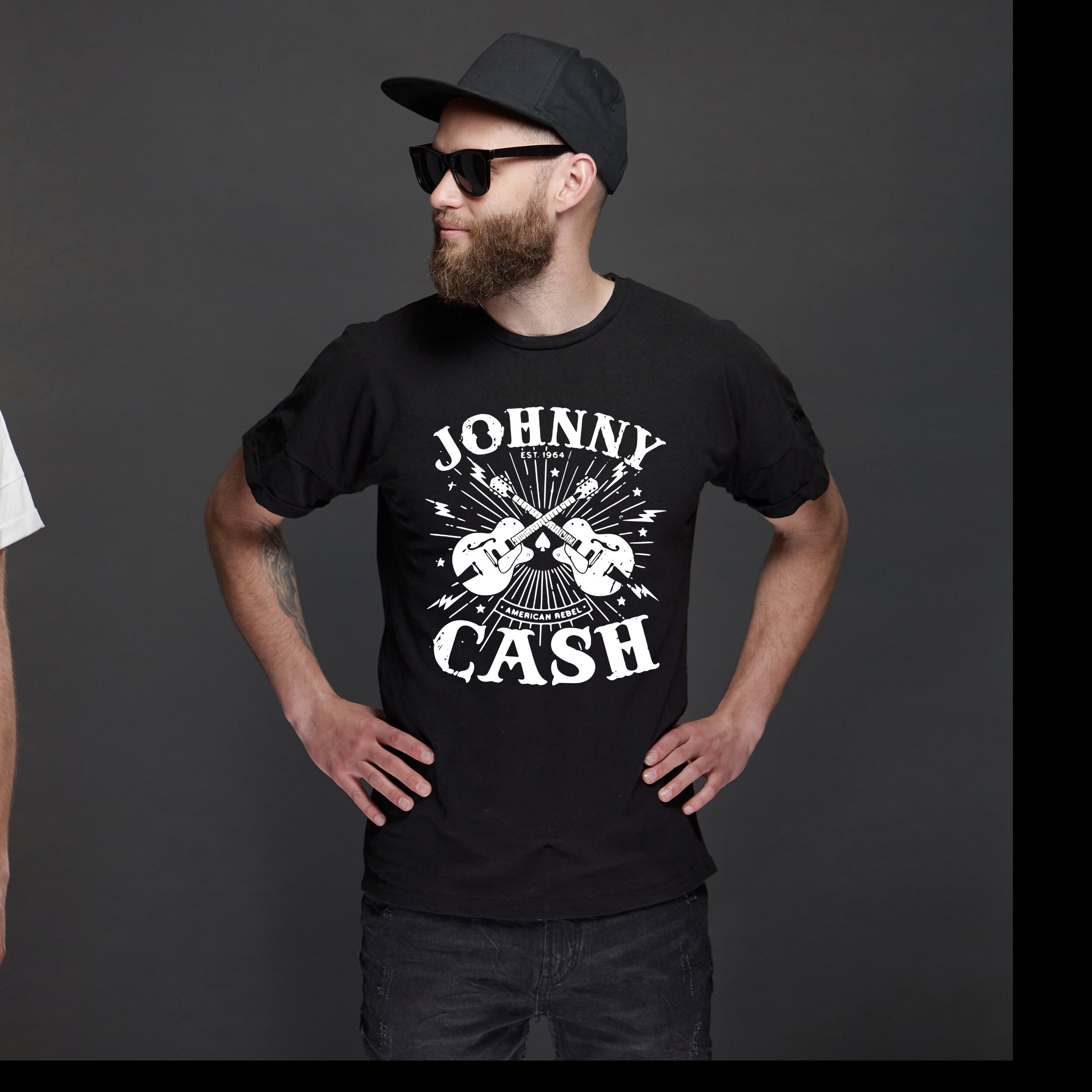Guitars With Johnny Cash Unisex T-Shirt