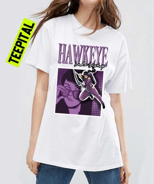 Hawkeye Kate Bishop Comic 90s Homage Unisex T-Shirt