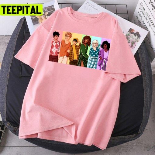 Heartstopper Squad But Make It Rainbow Unisex T-Shirt