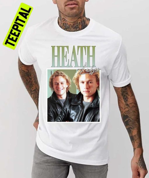 Heath Ledger Vintage 90s Style Bootleg Actor Unisex T-Shirt