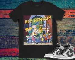 Hey Arnold Friends Group Shot Poster Graphic Unisex Gift T-Shirt