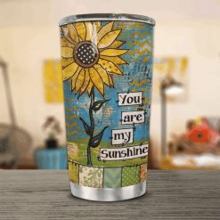 Hippie Sunflower Stainless Steel  Cup